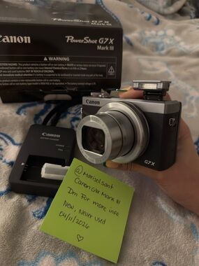 Canon PowerShot G7 X Mark III - Silver